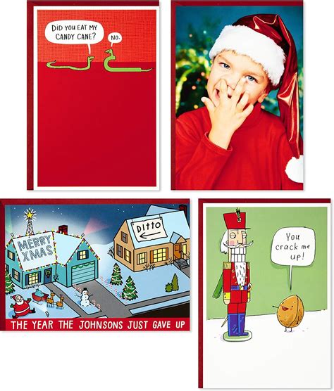 humorous boxed christmas cards|More.